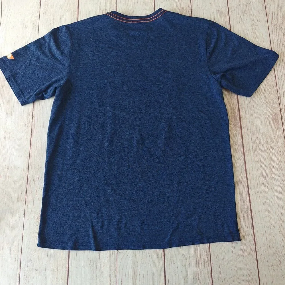 The North Face Mountain Athletics space dye graphic tee sz S